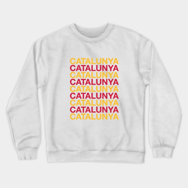 CATALONIA Crewneck Sweatshirt by eyesblau